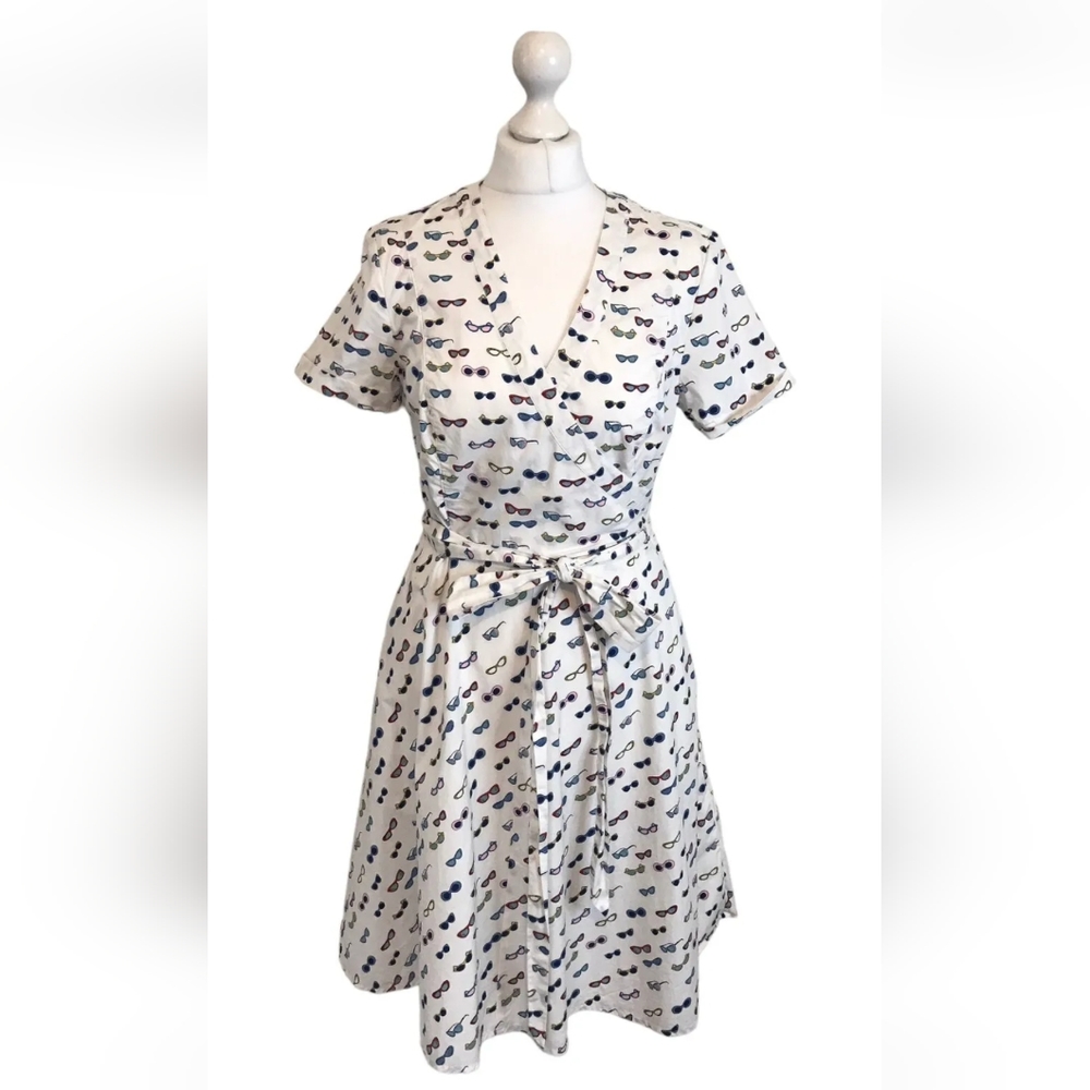 Boden 10L Faux Wrap Dress